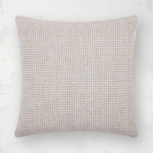 langford houndstooth decorative pillow in beige