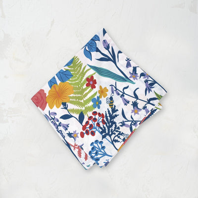 floral patterned quinn cloth napkin