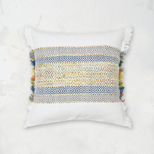 diamond boho multicolored ashley decorative pillow