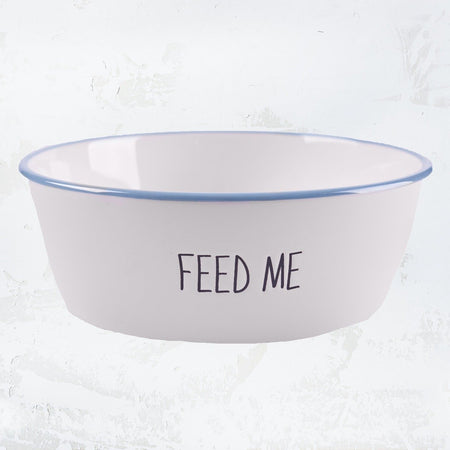 feed me dog food bowl
