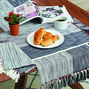 indigo napkins placemats and table runner