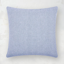 langford houndstooth decorative pillow in blue