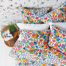 retro floral bedding set